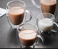 Double wall mug with handle