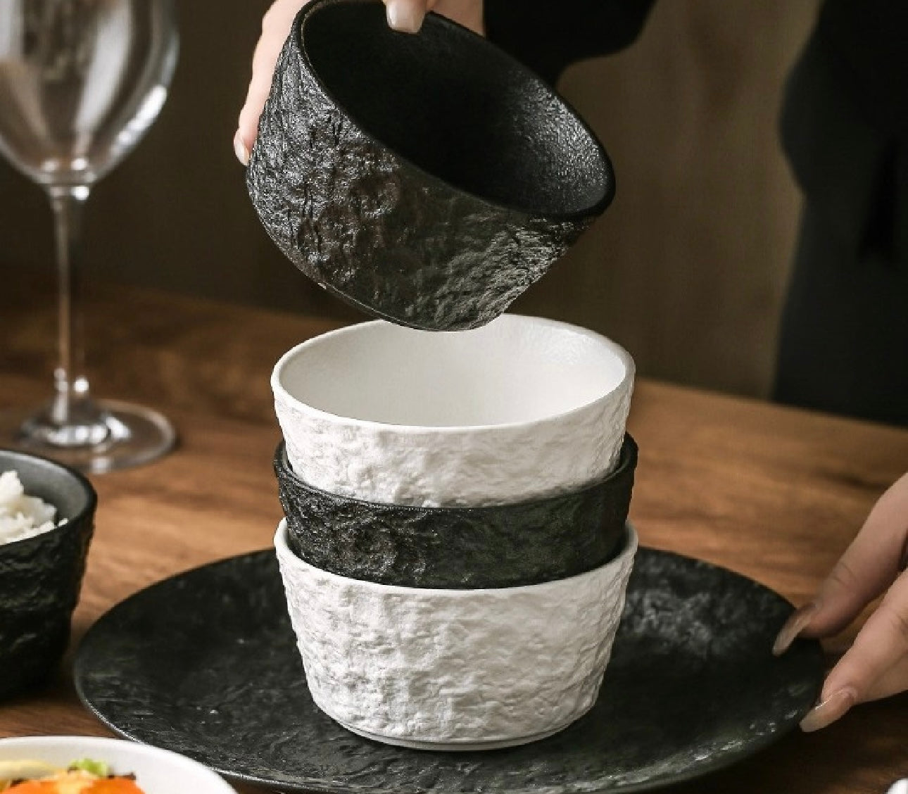 Small rock bowl