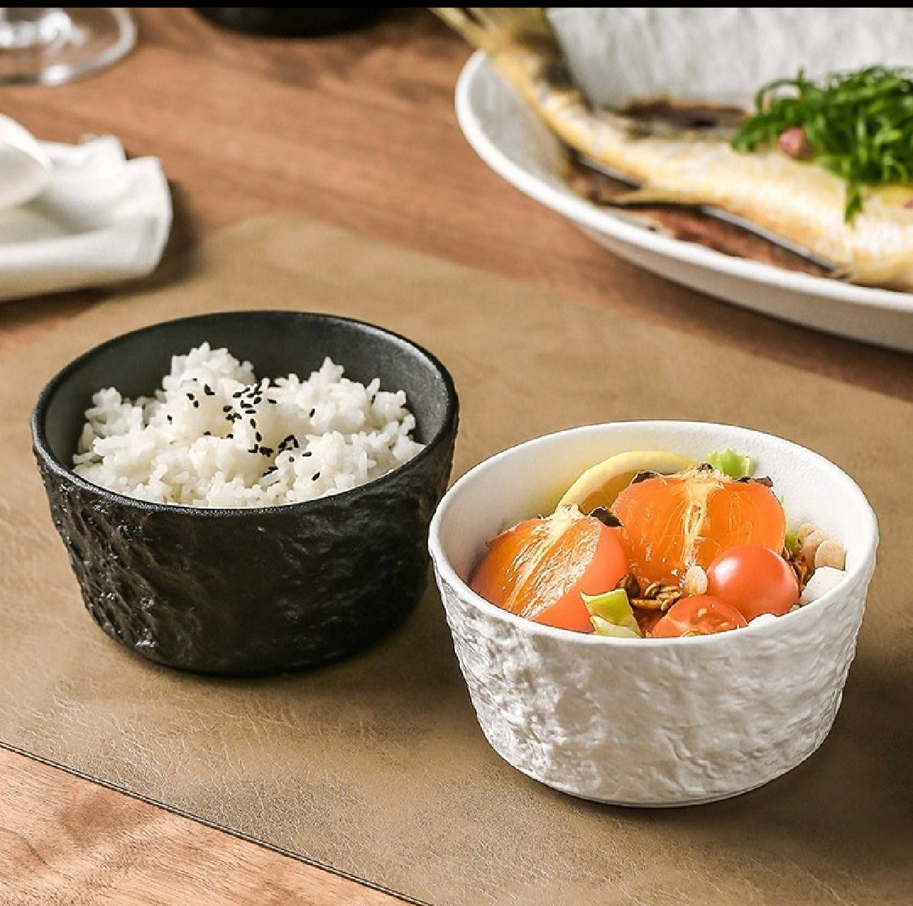 Small rock bowl